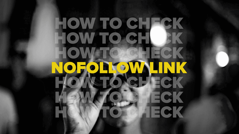 check if a link is nofollow