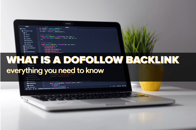 Laptop with dofollow backlink html code