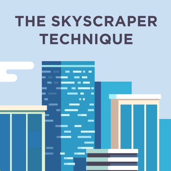 alt = '' the skyscrapper technique to create quality content ''