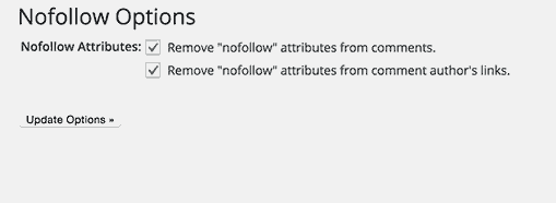 how to change no-follow to do-follow in WordPress