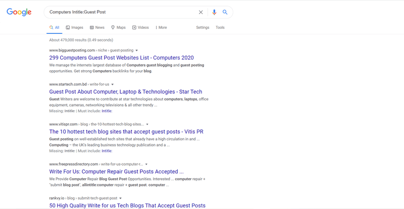 Google search results for "Computers Intitle:Guest Post"